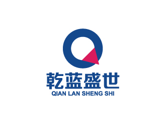 北京乾藍(lán)盛世國(guó)際廣告有限公司logo設(shè)計(jì)