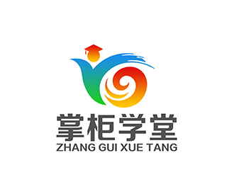 掌柜學(xué)堂logo設(shè)計