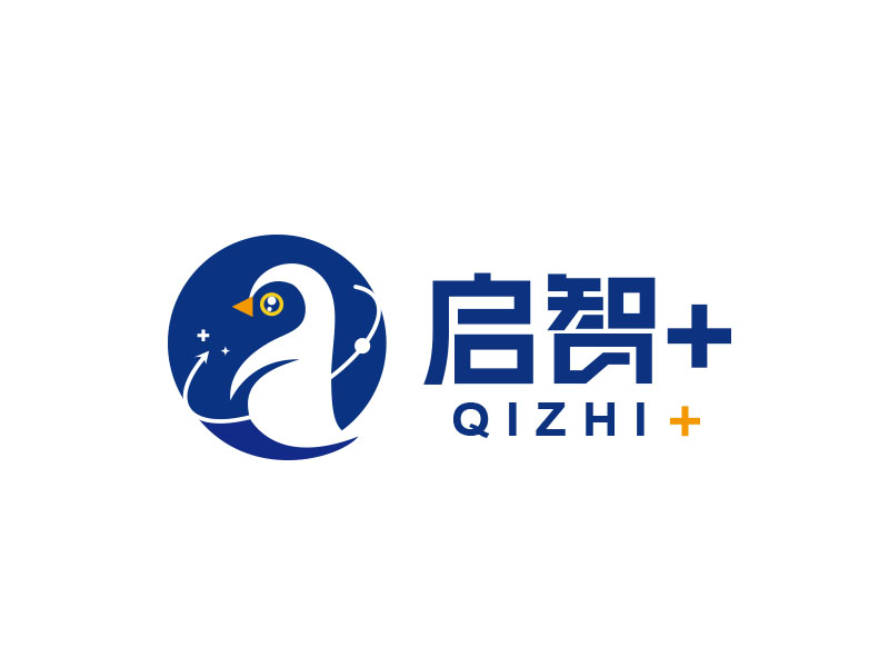 朱紅娟的啟智+logo設(shè)計(jì)